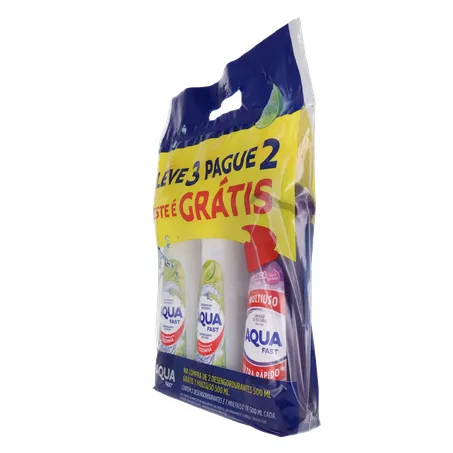 Kit aquafast desengordurante+multiuso 3un 360-5