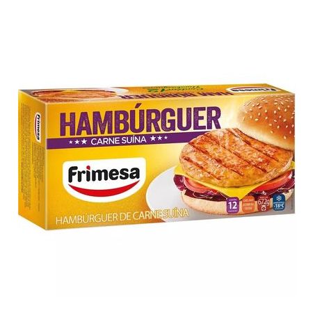 CARNE HAMBURGUER FRIMESA SUINA 672G