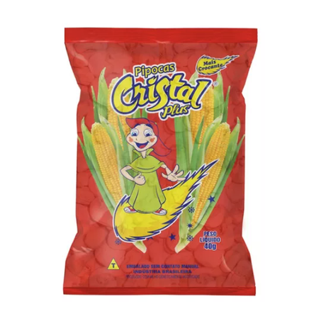 PIPOCA CRISTAL 60G DOCE