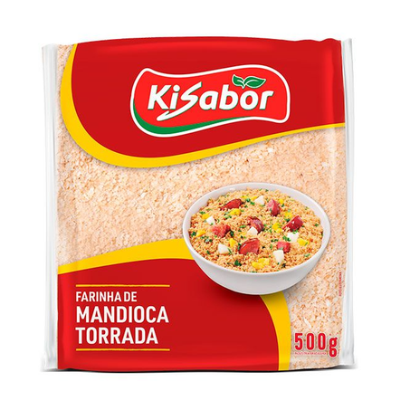 Farinha de Mandioca Kisabor Torrada 500g