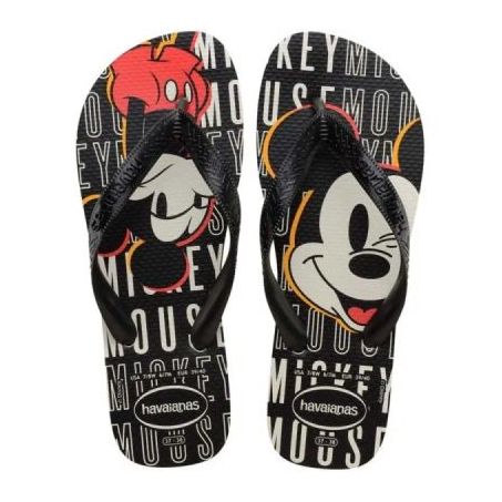 Havaianas disney fc branco/preto 35/36