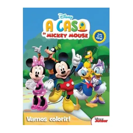 VAMOS COLORIR A CASA DO MICKEY                    