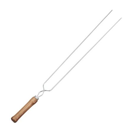 ESPETO DUPLO MOR ACO 75CM