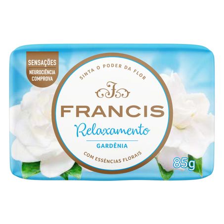 SABONETE GARDÊNIA FRANCIS RELAXAMENTO