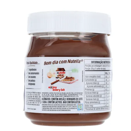 CREME AVELÃ NUTELLA POTE 350G 360-18
