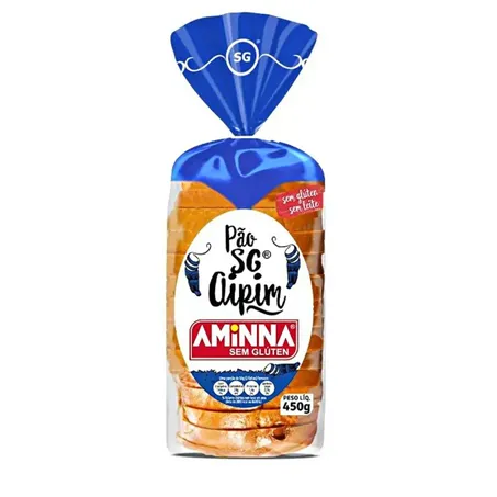 Pão De Aipim 450g  - Aminna