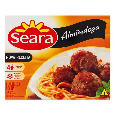 ALMÔNDEGA DE CARNE BOVINA SEARA