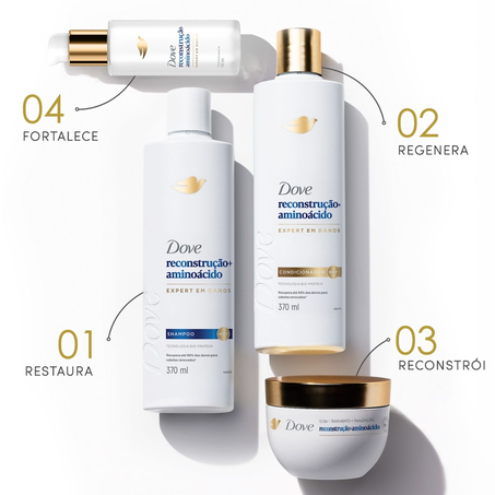 Leave-in Dove Reconstrução  Aminoácido 110Ml 360-2
