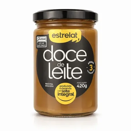 Doce de leite estrelat 420g vidro