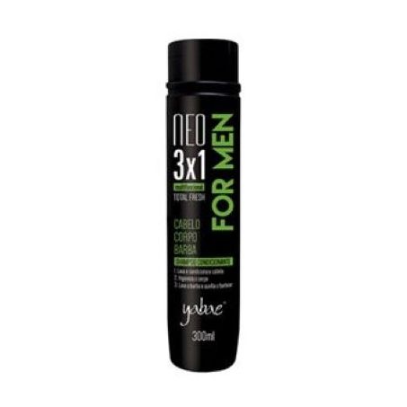 Shampoo yabae masculino 3x1 natuphitus