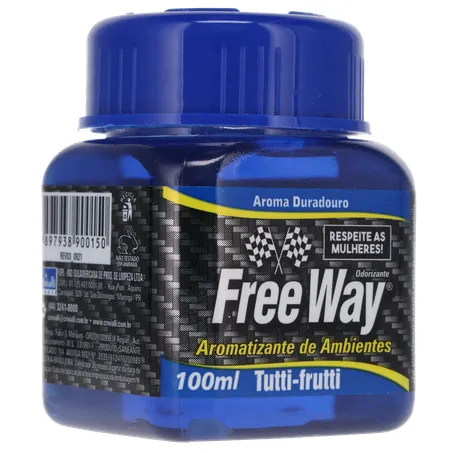 Aromatizante free way tutti frutti 100ml 360-33