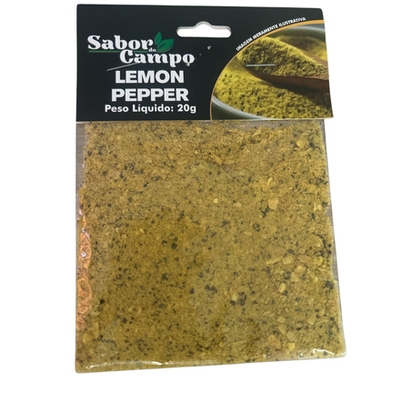 Lemon pepper sabor do campo 20g