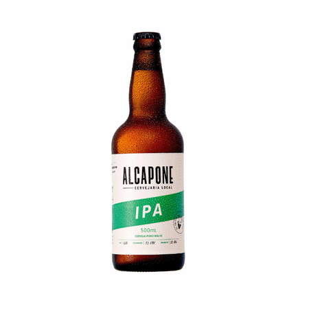 CERVEJA AL CAPONE IPA GARRAFA 500ML