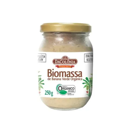 BIOMASSA DE BANANA VERDE INTEGRAL 250G - DA COLONI