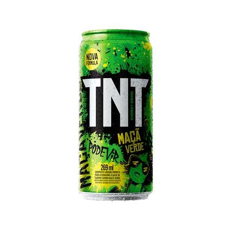 Energético Tnt Energy Drink Maçã Verde Lata 269ML
