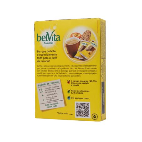 Biscoito Integral Belvita Mel/Cacau 75g 360-34