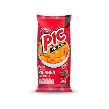 Salgadinho bilu pic 40g picanha