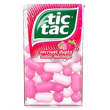 Confeito tic tac morango 14.5g