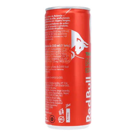 Energético Red Bull Melancia Lata 250ml | Viezzer Supermercados