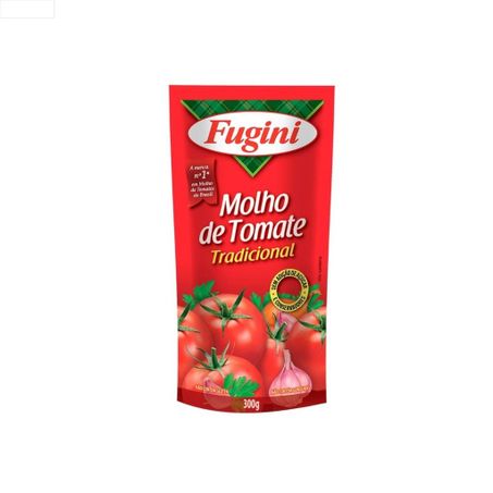 MOLHO TOMATE FUGINI 300G SACHE CX.36