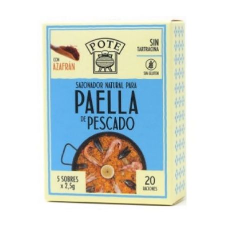 Tempero pote po paella pescado 15gr