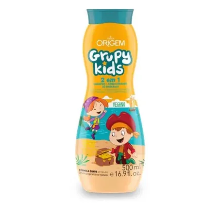 Shampoo Infantil Grupy Kids 500Ml Xo Embaraço