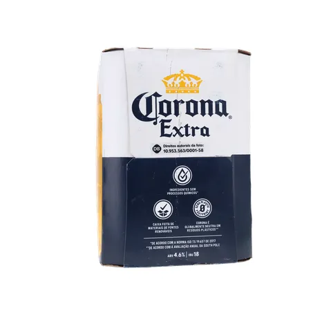 Cerveja corona 350ml lata c/8 und 360-26