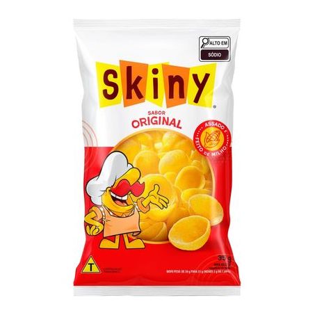 Salgadinho skiny 35g natural