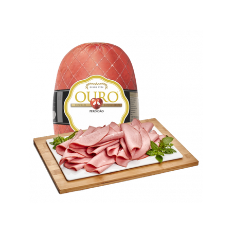 Mortadela ouro perdigão defumada kg