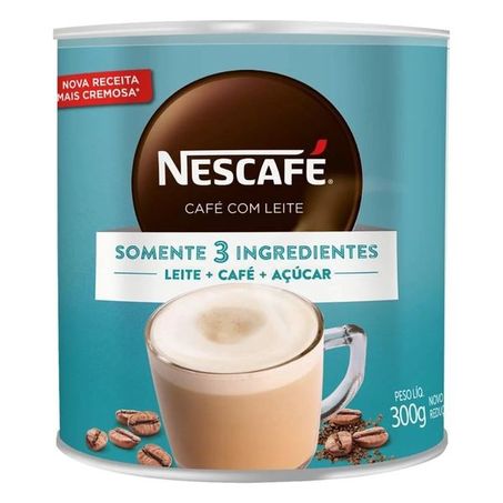 Café com leite nescafé solúvel 300g