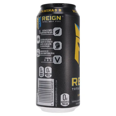 Bebida Energética Reign Lemon Hdz Zero Açúcar 473ml | Hippo