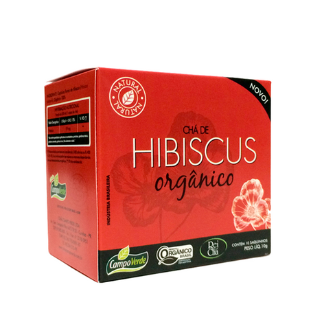 Chá Hibiscos Orgânico 10g