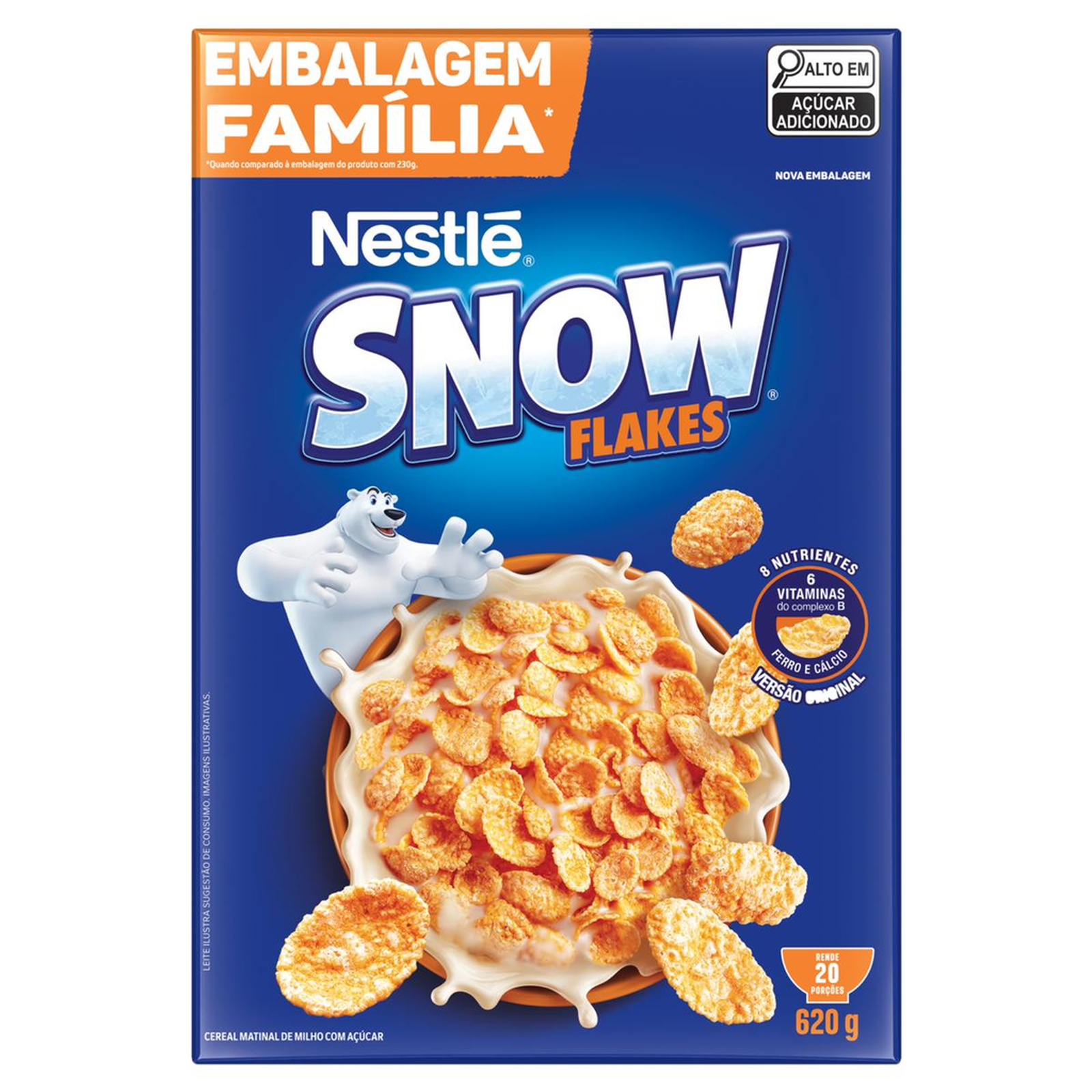 Cereal Matinal Snow Flakes 620g