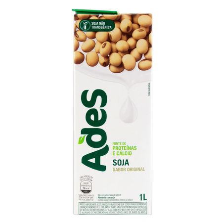 Leite de soja ades sabor laranja 1l