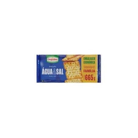 Biscoito orquidea água e sal 665g