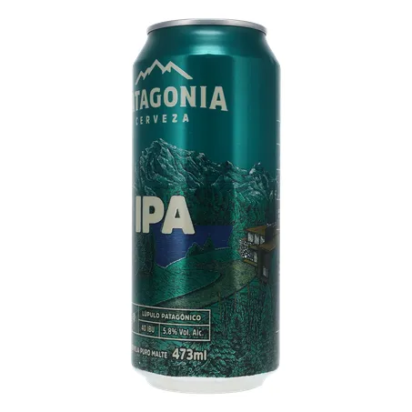 Cerveja IPA Patagonia Puro Malte Lata 473ml 360-4