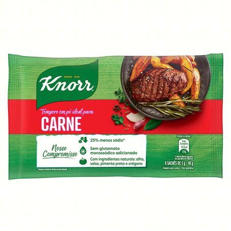 TEMPERO EM PÓ PARA CARNE KNORR