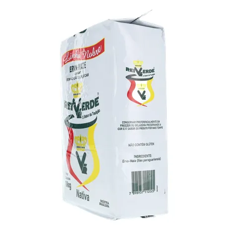 Erva-Mate Chimarrão Rei Verde Nativa Pacote 1kg 360-6