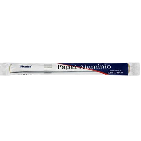 Papel aluminio termica 45 x 7.5 m