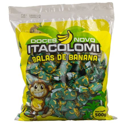 BALAS DE BANANA 500G