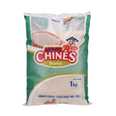 ARROZ CHINES BRANCO TIPO I 1KG