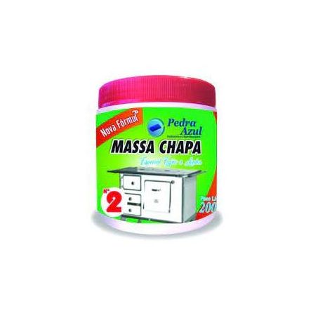 MASSA CHAPA FOGAO A LENHA N°2 PEDRA AZUL 200 G    