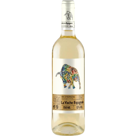 Vinho Espanhol La Vache 750ml - Branco - Seco