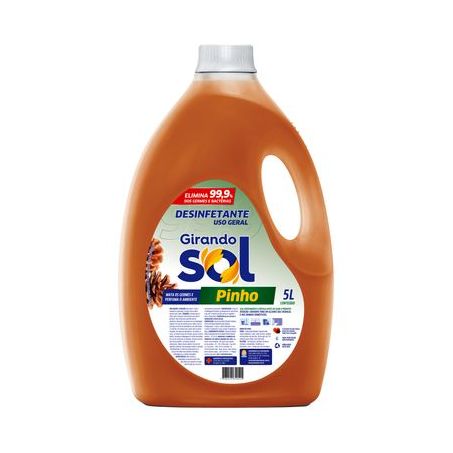 DESINFETANTE PINHO GIRANDO SOL 5LT