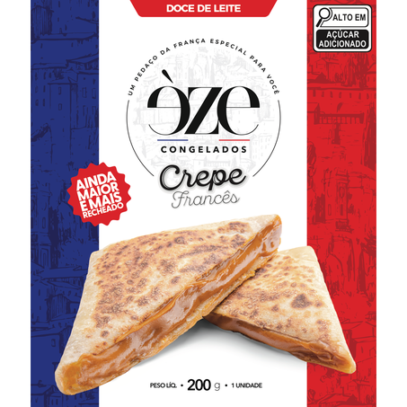 Crepe de doce de leite 200g