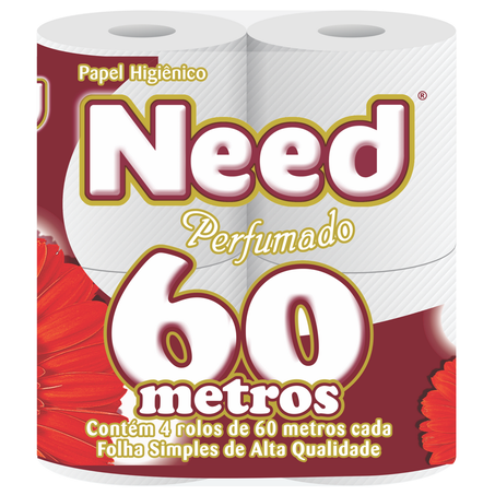 PAPEL HIG NEED PERFUMADO 4X60MT