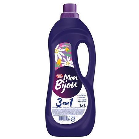 Amaciante mon bijou 3 em 1 roxo 1,7l
