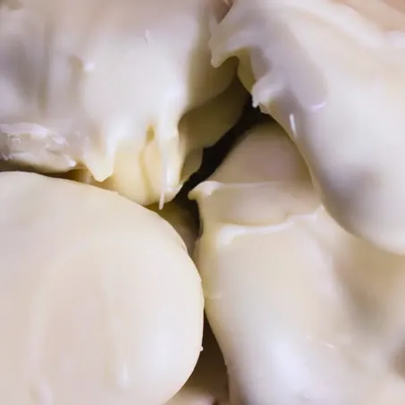 DAMASCO COBERTO COM CHOCOLATE BRANCO KG