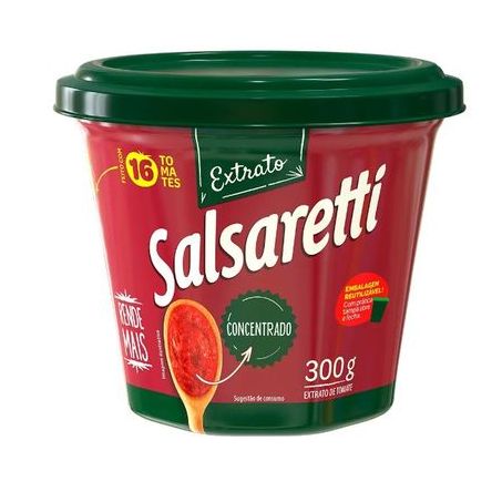 Extrato salsaretti tomate pote 300 gr