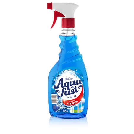 Limpa vidros aquafast pulverizador 500ml